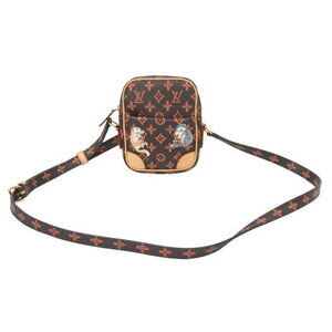 Louis Vuitton Shoulder Bag Cat Gram Brown Orange